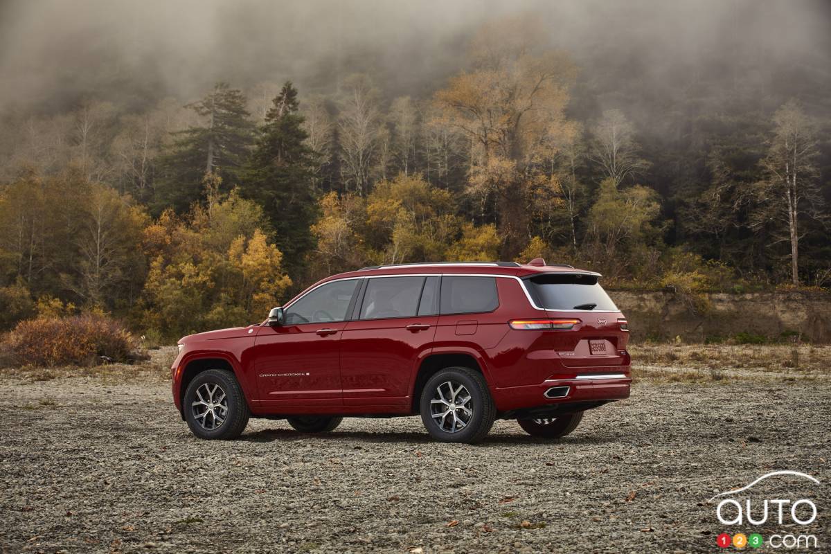 Jeep Grand Cherokee PHEV, profil